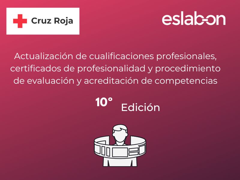 Actualización de Cualificaciones profesionales, certificados de profesionalidad y procedimiento de evaluación y acreditación de competencias (Cruz Roja)